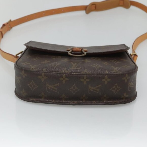 LOUIS VUITTON Monogram Saint Cloud GM Shoulder Bag M51242 LV Auth 126669 - Picture 6 of 16